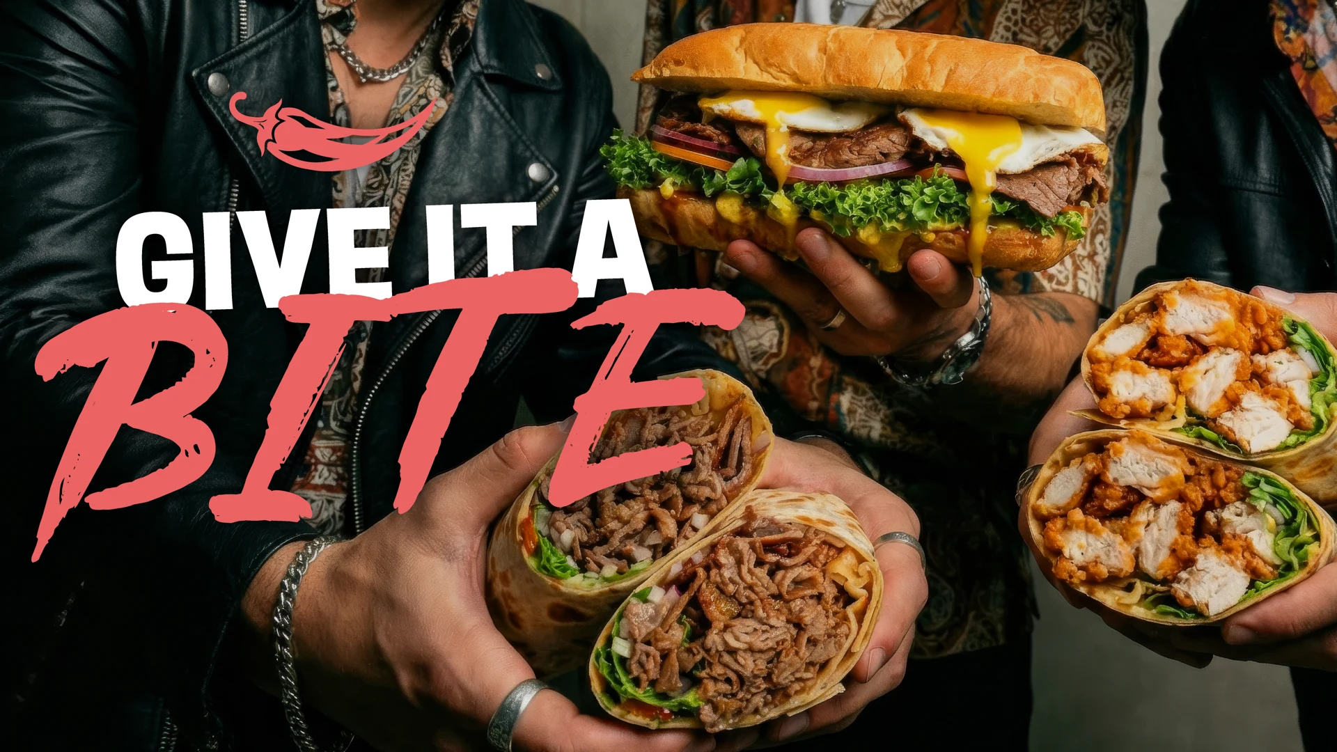 Give it a bite — כריך וטורטיות ברילוצ׳ה